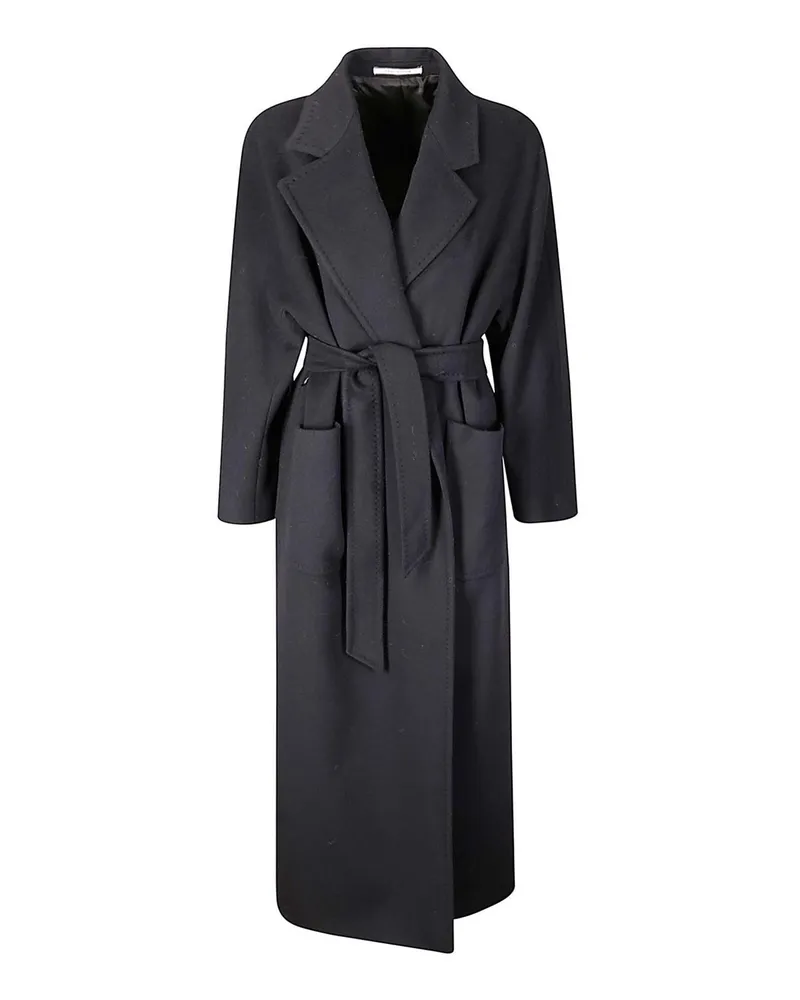 Tagliatore Knielanger Mantel - Schwarz Schwarz