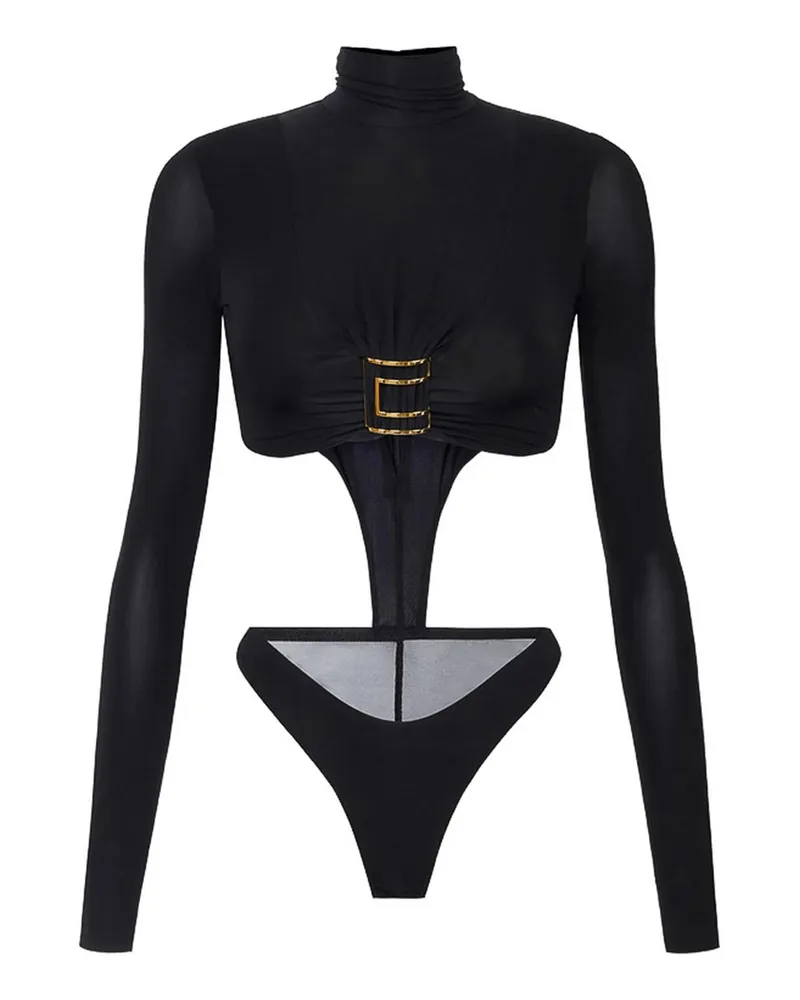 Elisabetta Franchi Top - Schwarz Schwarz