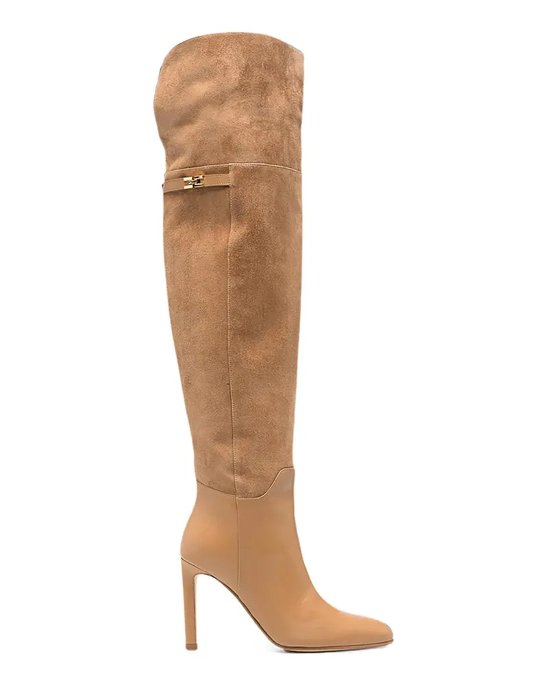 Elisabetta Franchi Stiefel - Braun Braun