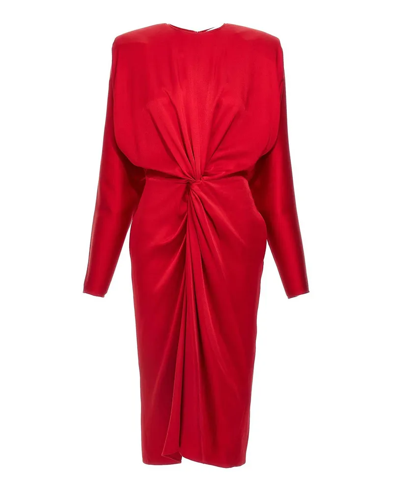 Stella McCartney Knielanges Kleid - Rot Rot