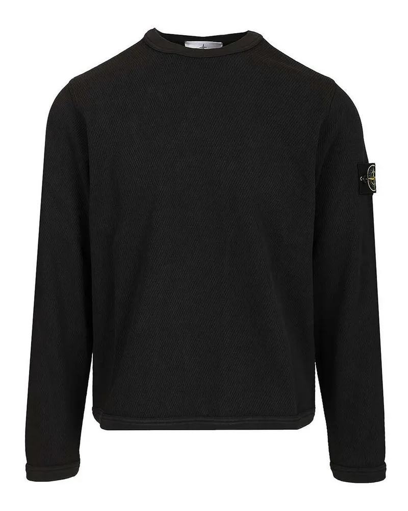 Stone Island Sweatshirt - Schwarz Schwarz
