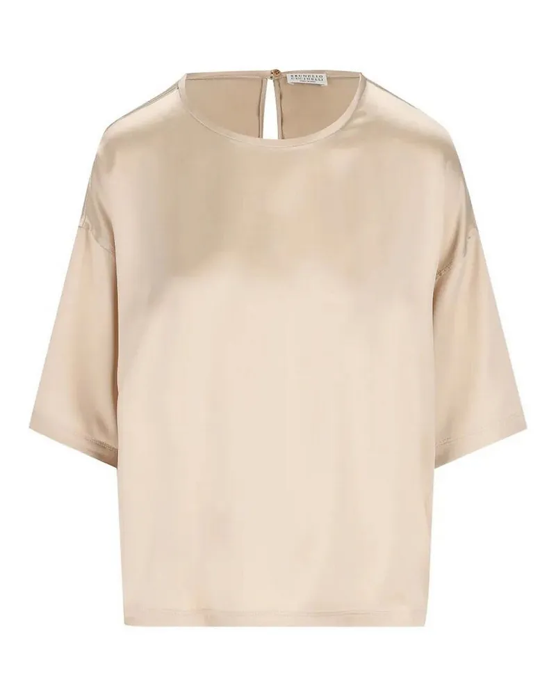 Brunello Cucinelli Bluse - Beige Beige