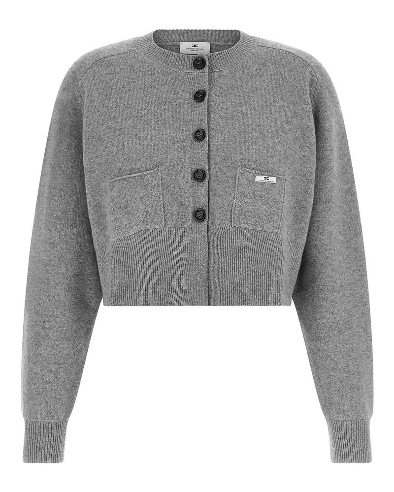 Elisabetta Franchi Cardigan - Grau Grau