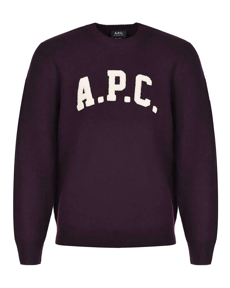 A.P.C. A. P.C. Rundhalspullover - Weiß Weiß