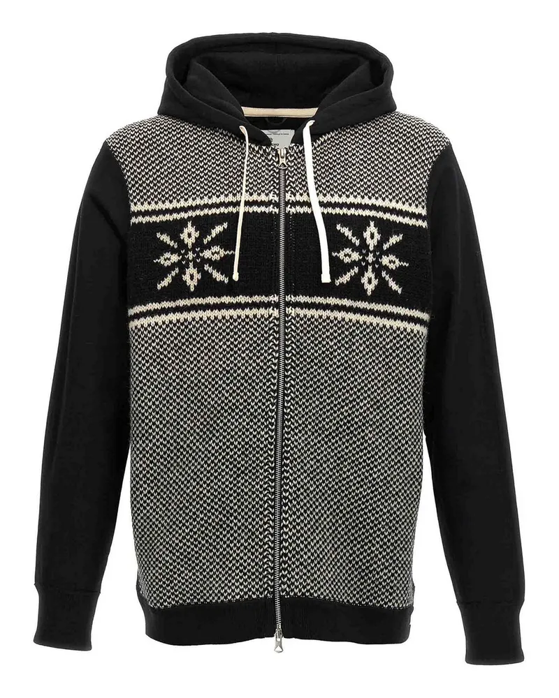 Junya Watanabe Sweatshirt - Weiß Grau