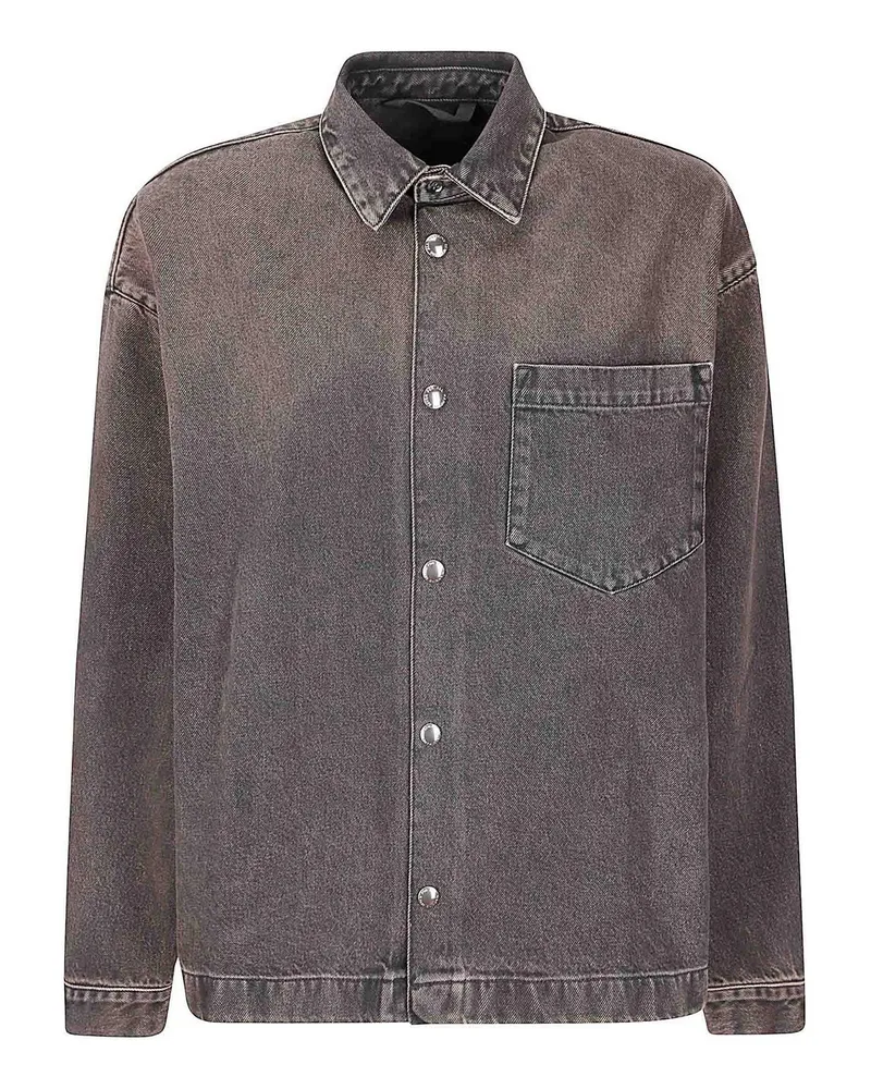 7 for all mankind Hemd - Grau Grau