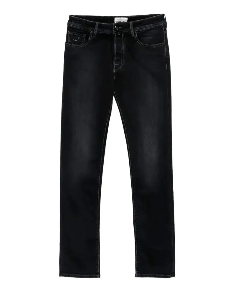 Jacob Cohën Casual Hose - Schwarz Schwarz