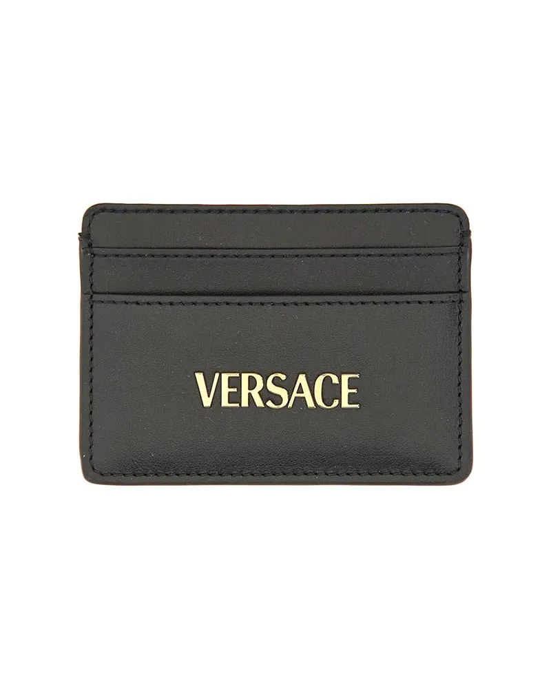 Versace Portemonnaie - Schwarz Schwarz