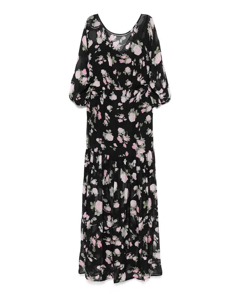 Ermanno Scervino Knielanges Kleid - Schwarz Schwarz