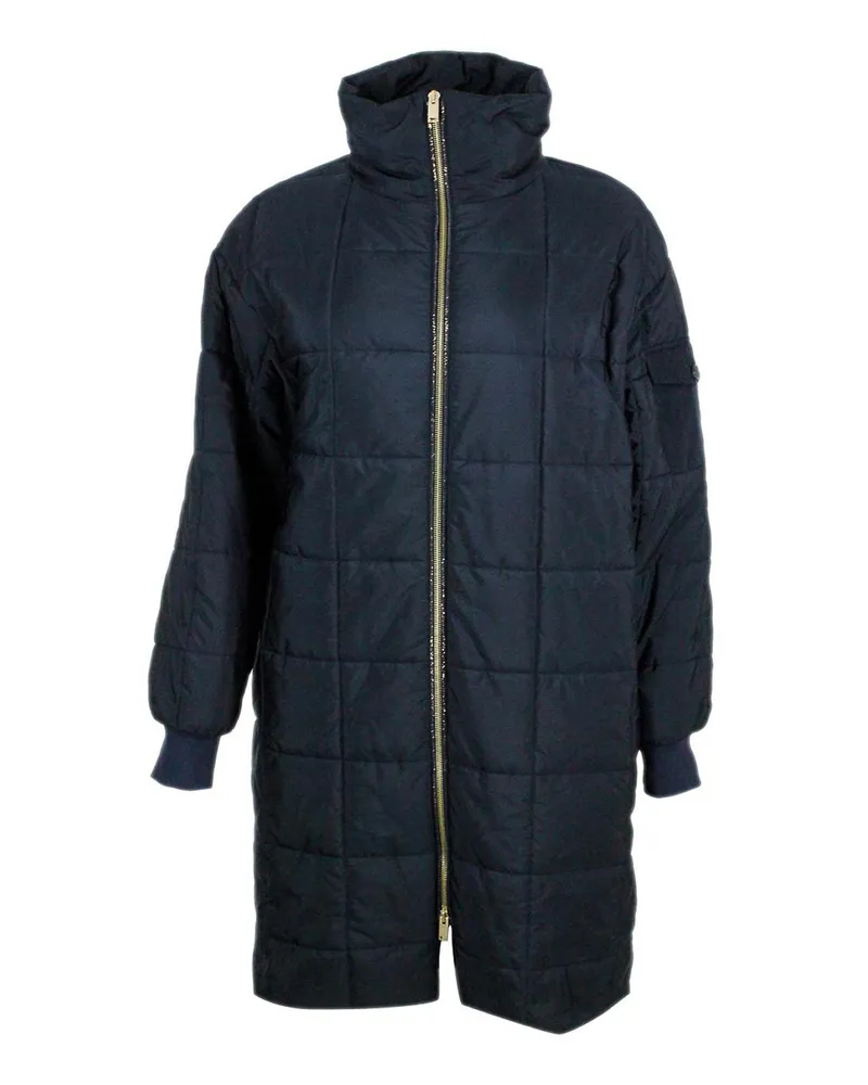 Fabiana Filippi Kurzer Mantel - Blau Blau