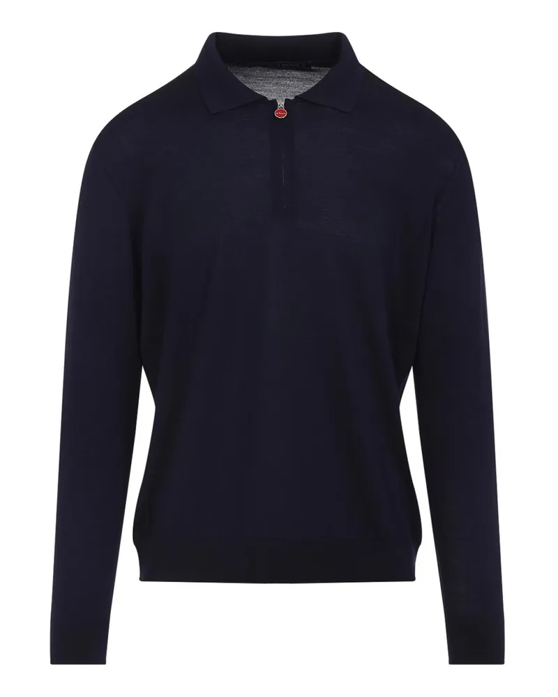 Kiton Poloshirt - Blau Blau