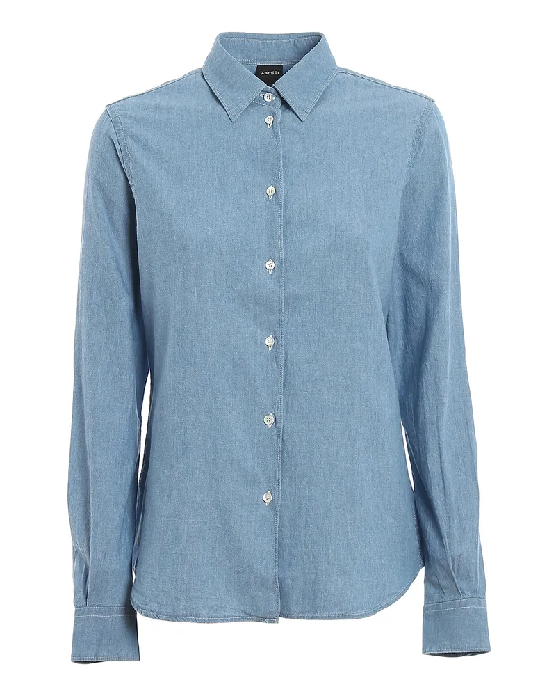 ASPESI Hemd - Helles Jeansblau Helles