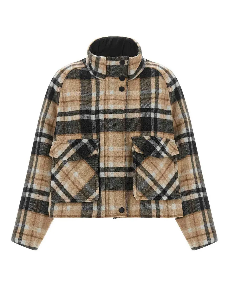 Pinko Kurzer Mantel - Bunt Bunt
