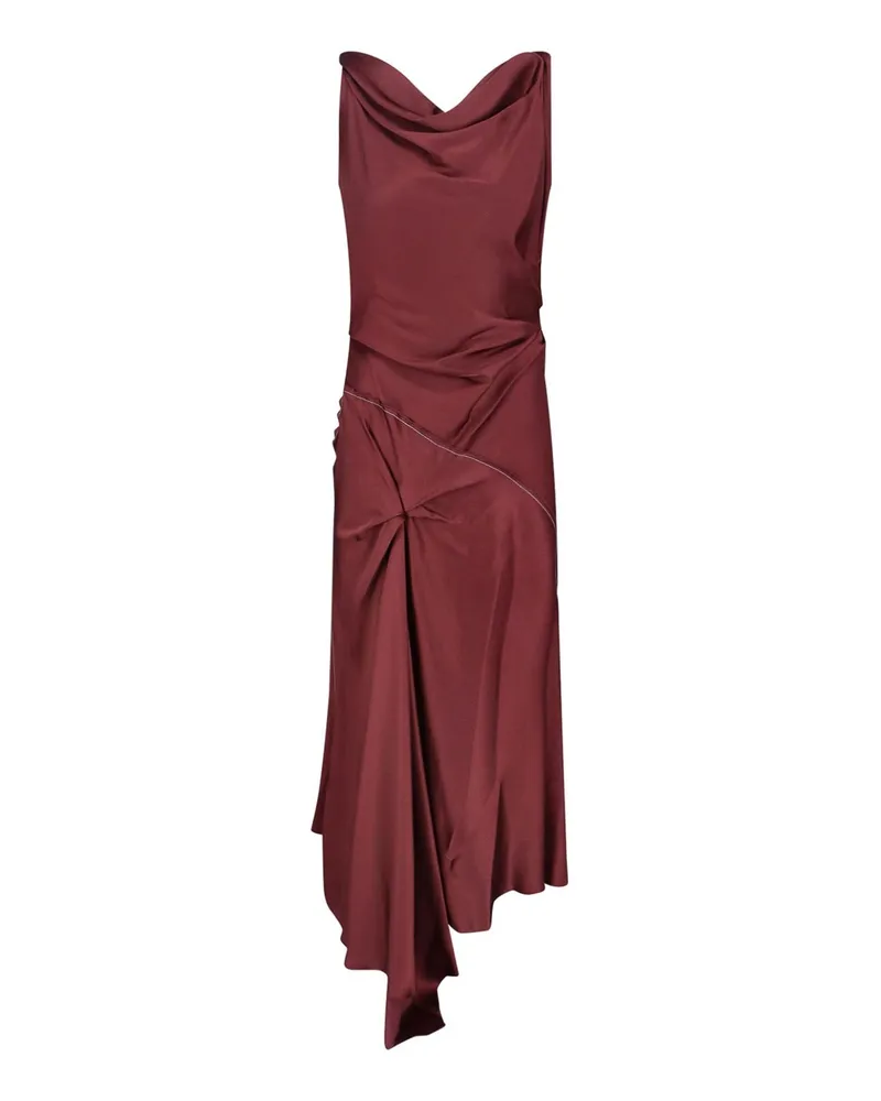 Victoria Beckham Knielanges Kleid - Rot Rot