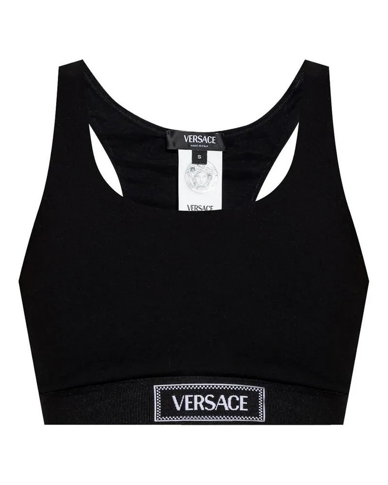 Versace Top - Schwarz Schwarz