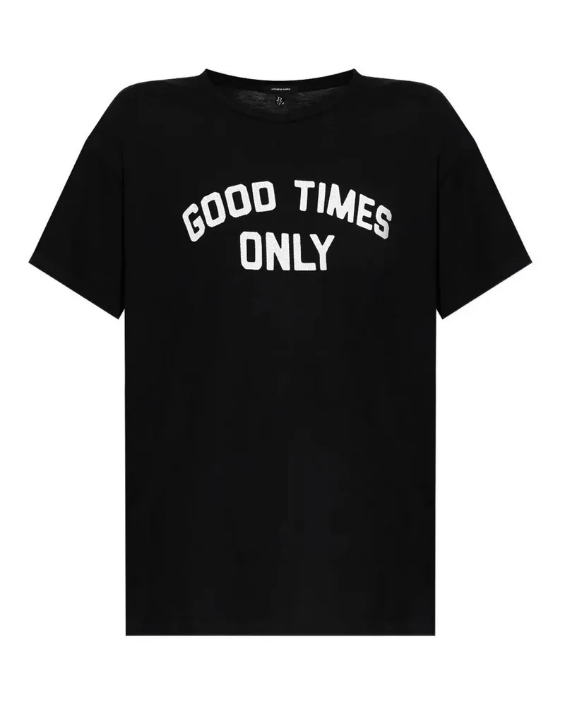 R13 T-Shirt - Schwarz Schwarz