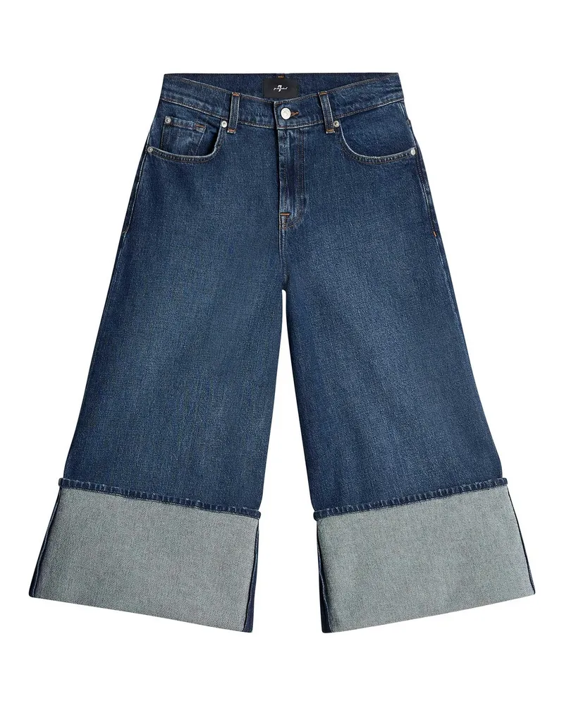 7 for all mankind Straight Leg Jeans - Blau Blau