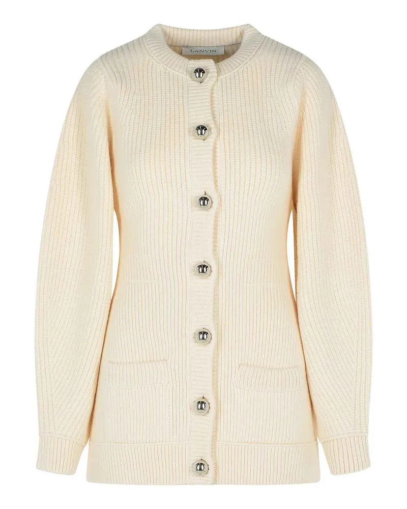 Lanvin Cardigan - Weiß Weiß