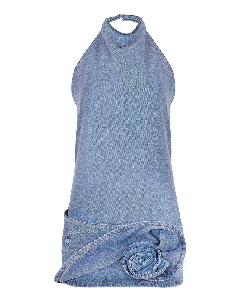 Magda Butrym Knielanges Kleid - Denim Denim