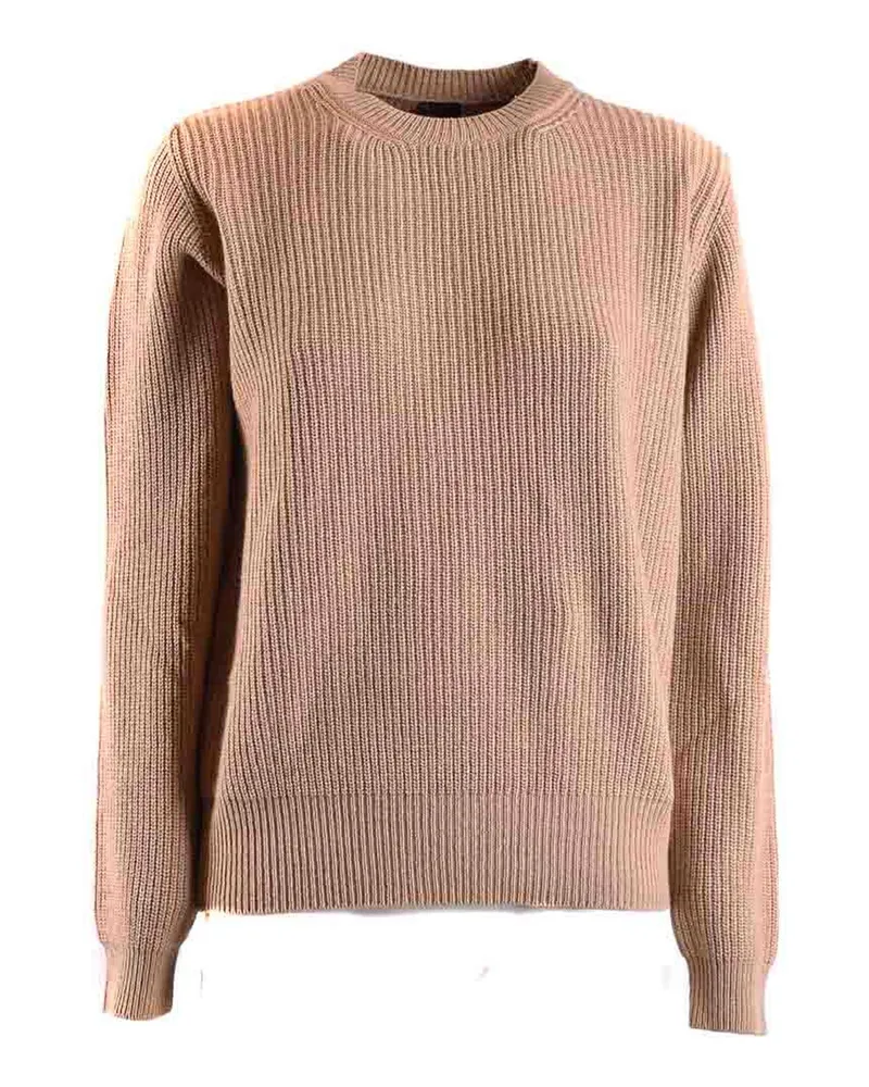 Pinko Rundhalspullover - Beige Beige