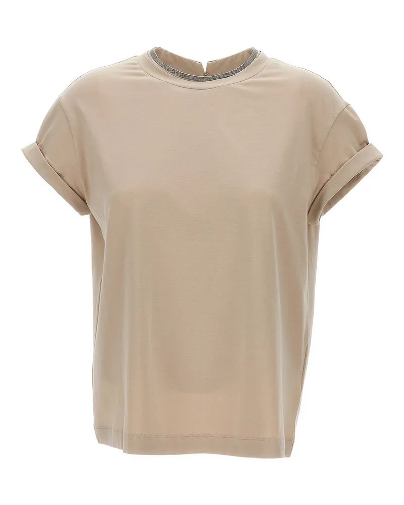 Brunello Cucinelli T-Shirt - Beige Beige