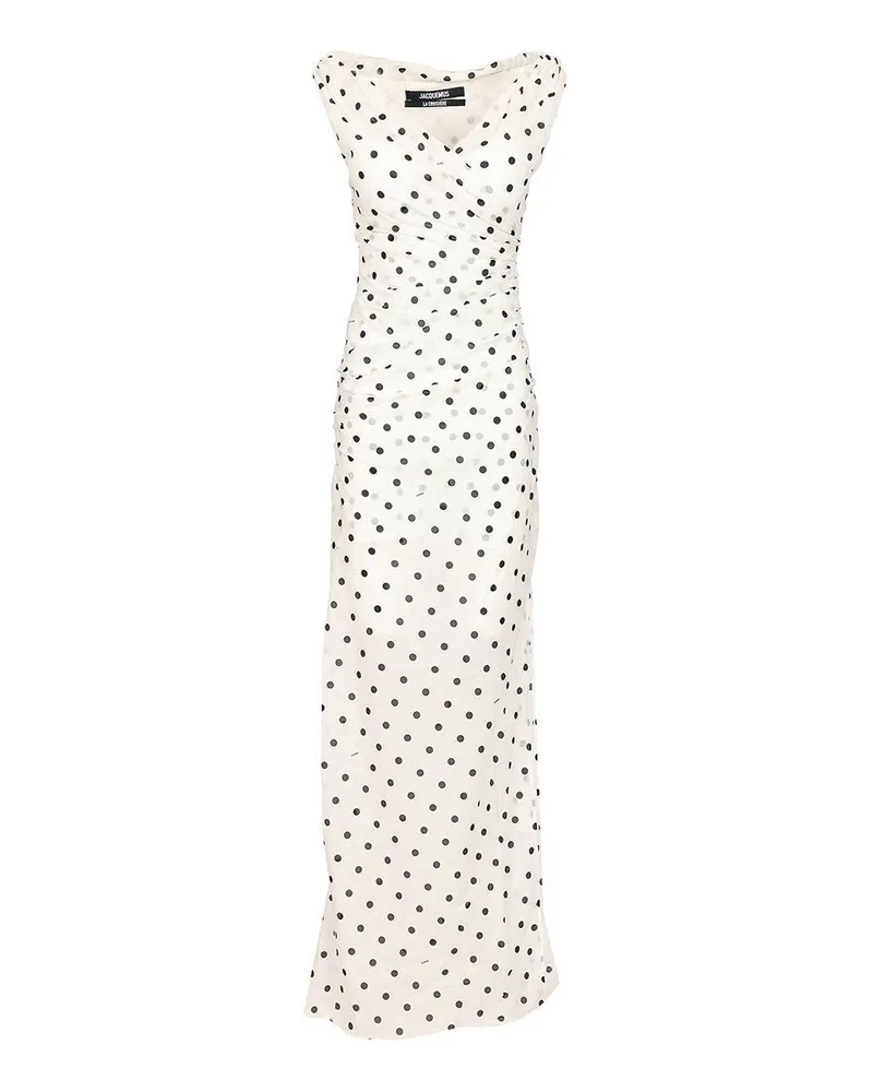 Jacquemus Maxikleid - Weiß Weiß