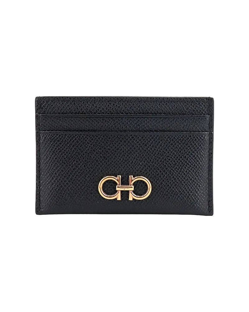 Ferragamo Portemonnaie - Schwarz Schwarz