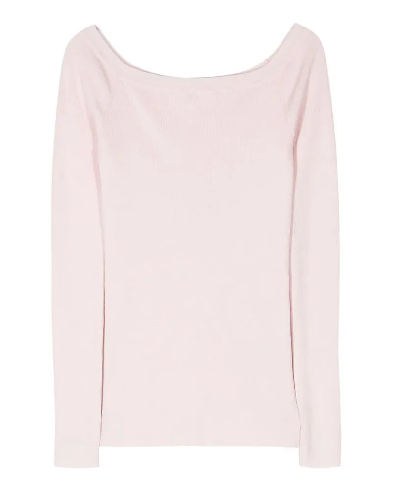 P.A.R.O.S.H. P. A.R. O H. Rundhalspullover - Rosa Rosa