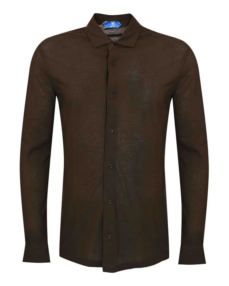 KIRED Hemd - Braun Braun