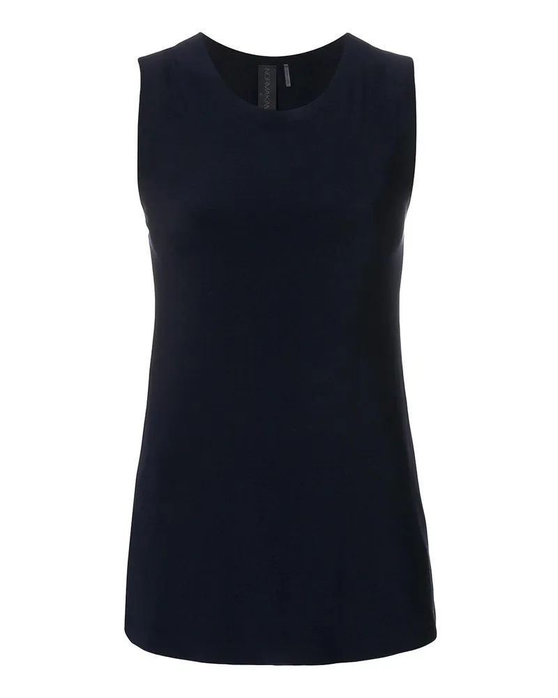 Norma Kamali Top - Blau Blau