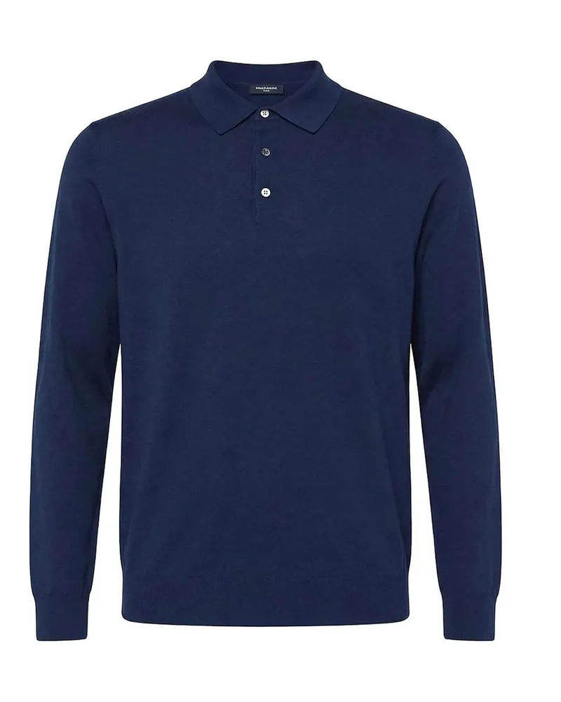 Drumohr  Poloshirt - Blau Blau