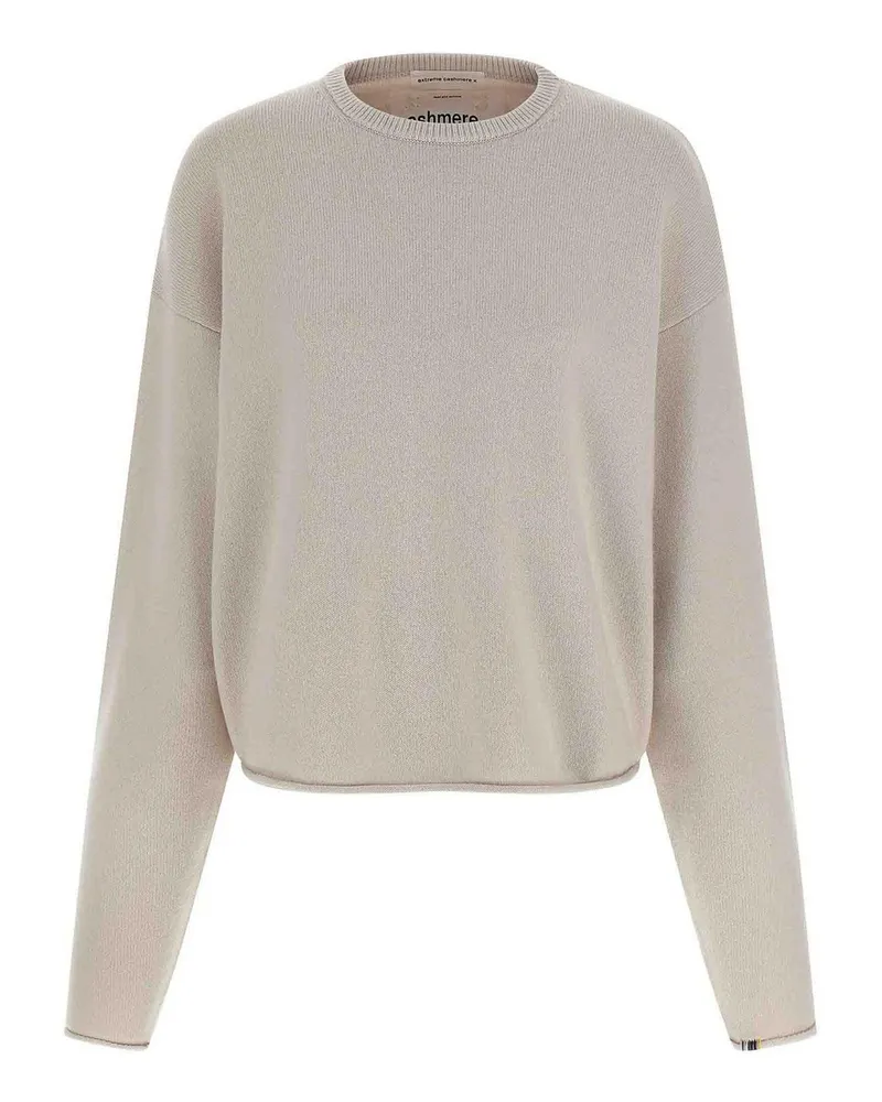 extreme cashmere Rundhalspullover - Weiß Weiß