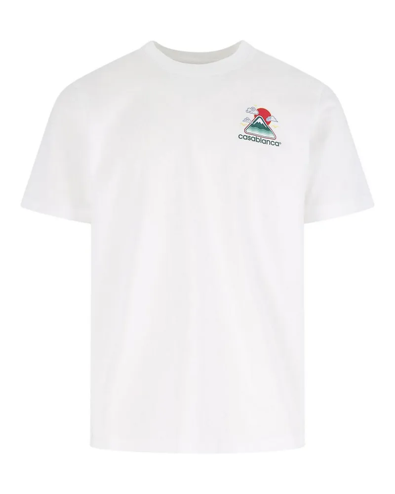 Casablanca Paris T-Shirt - Weiß Weiß