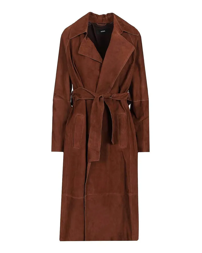 Arma Ledermantel - Braun Braun