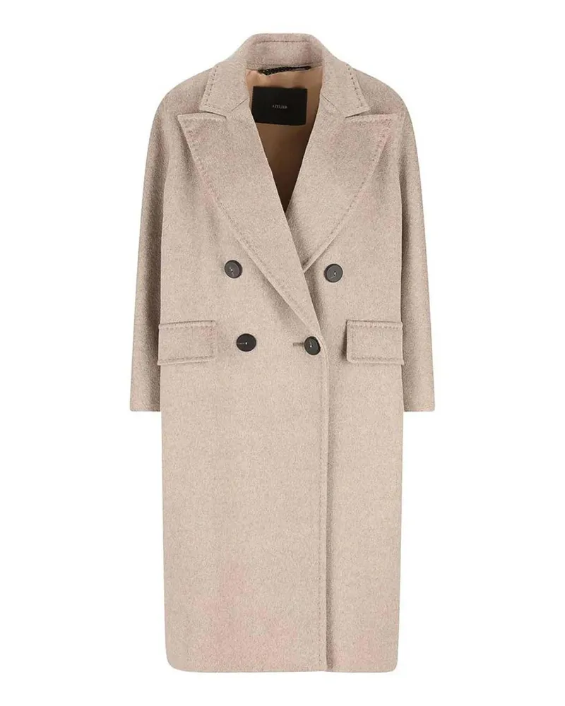 Max Mara Trenchcoat - Rot Beige
