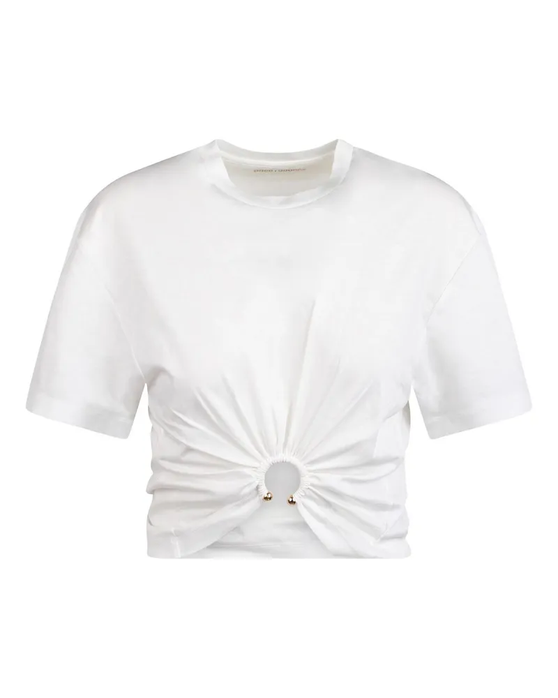 Paco Rabanne T-Shirt - Weiß Weiß