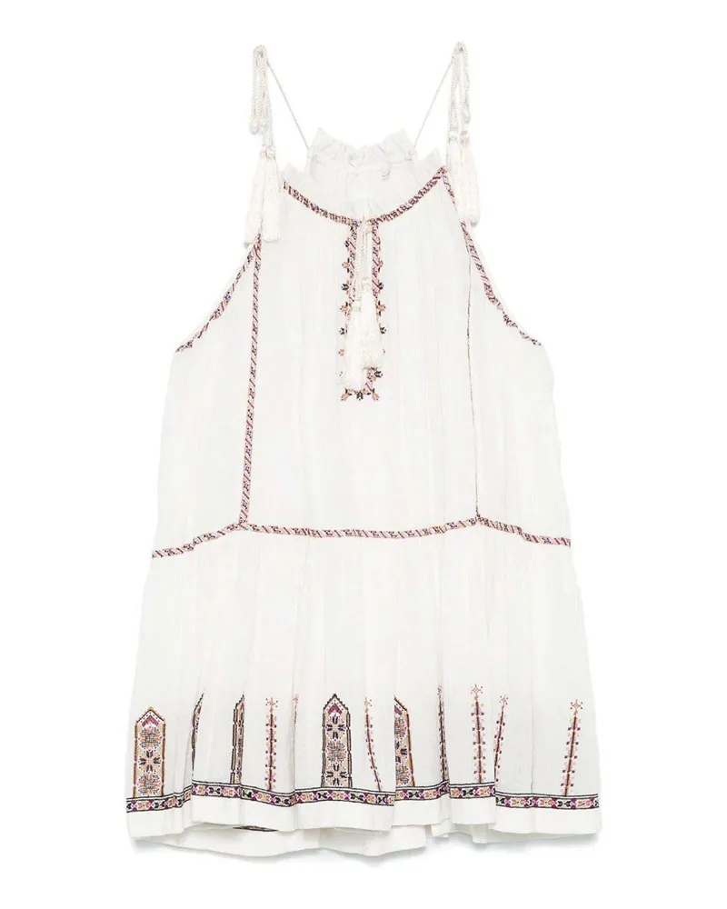 Étoile Isabel Marant Kurzes Kleid - Weiß Weiß