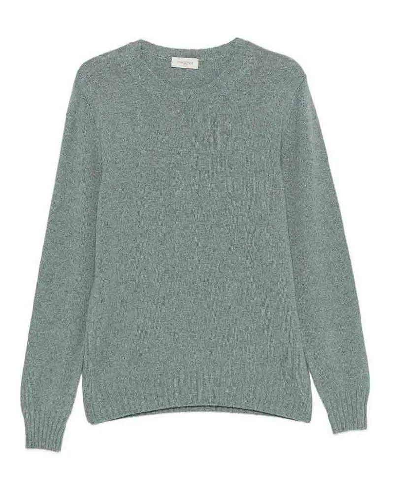 Piacenza Cashmere Rundhalspullover - Hellblau Hellblau
