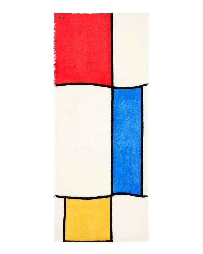 Faliero Sarti Schal - Weiß Weiß