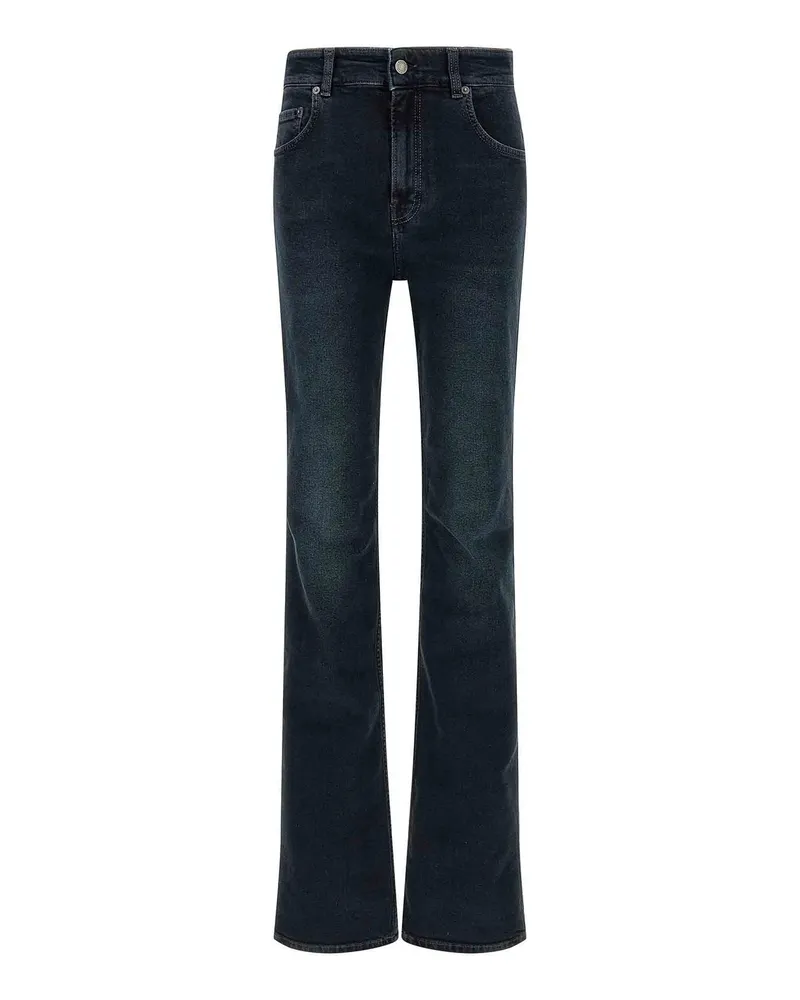 Haikure Straight Leg Jeans - Schwarz Schwarz
