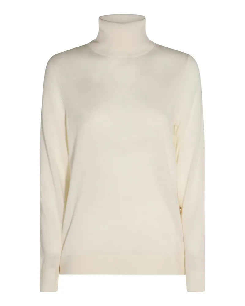 Michael Kors Rundhalspullover - Weiß Weiß