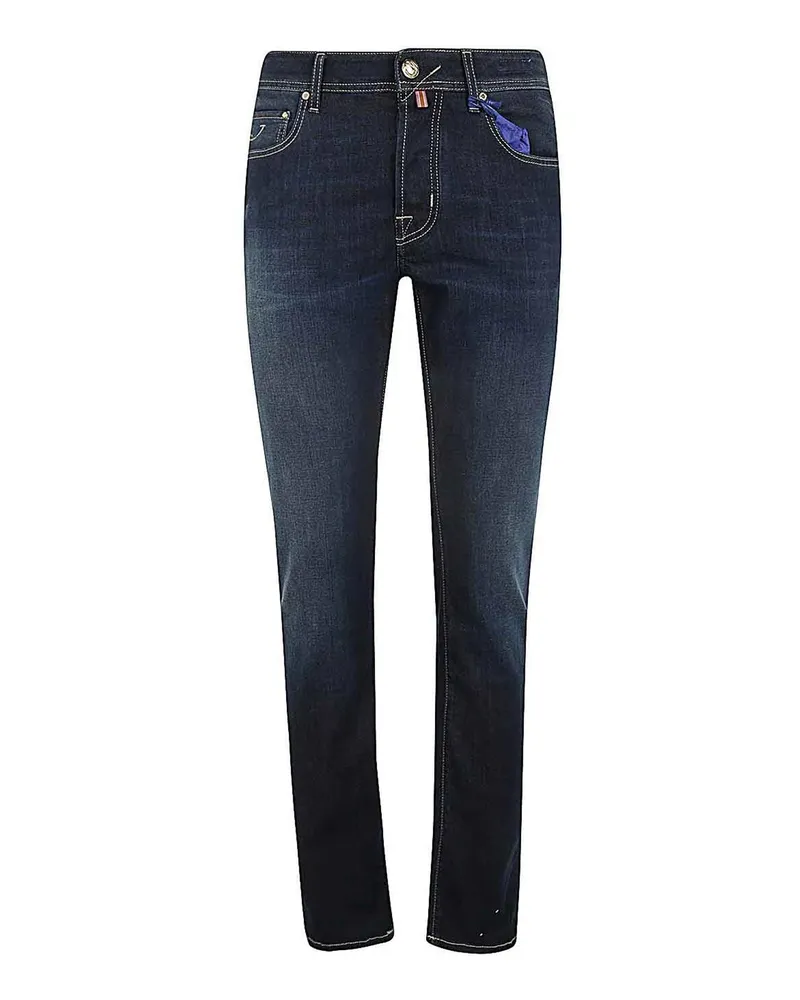 Jacob Cohën Straight Leg Jeans - Blau