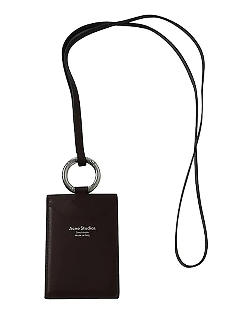 Acne Studios Portemonnaie - Schwarz Schwarz