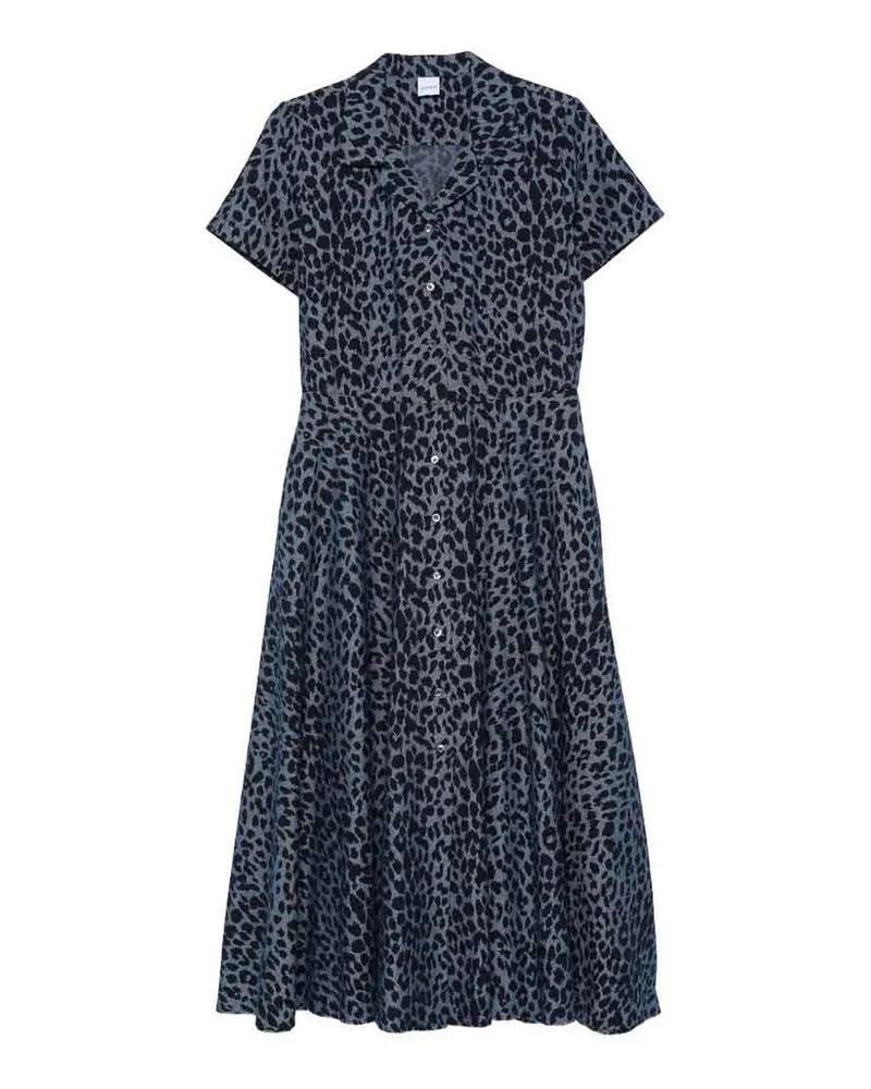 ASPESI Knielanges Kleid - Bunt Bunt