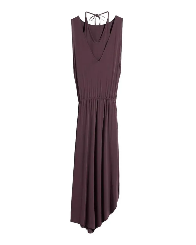 Christophe Lemaire Knielanges Kleid - Braun Braun