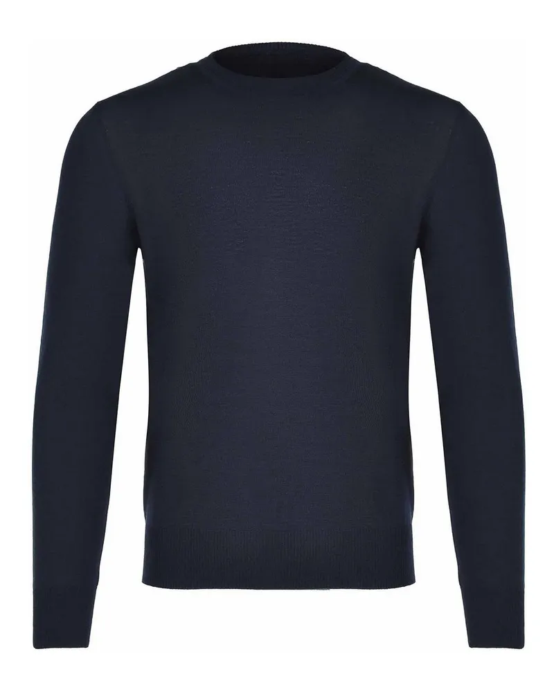 Emporio Armani Rundhalspullover - Blau Blau