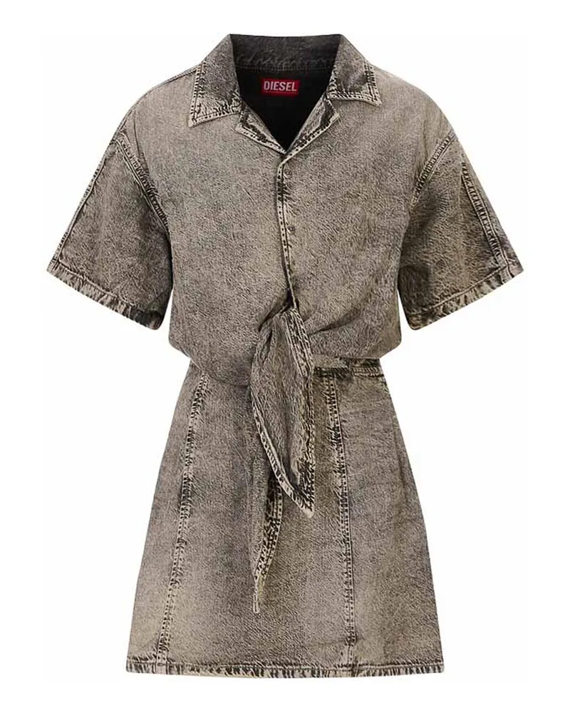 Diesel Kurzes Kleid - Grau Grau