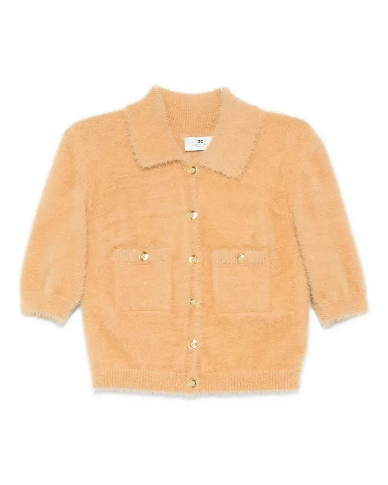 Elisabetta Franchi Rundhalspullover - Beige Beige