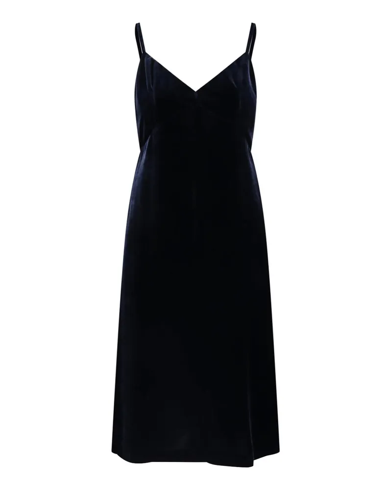 ASPESI Knielanges Kleid - Blau Blau