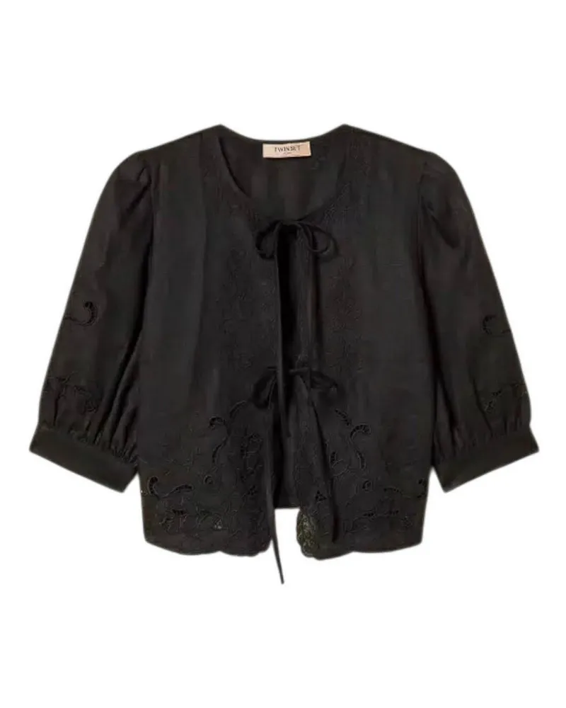 Twin-Set Hemd - Schwarz Schwarz